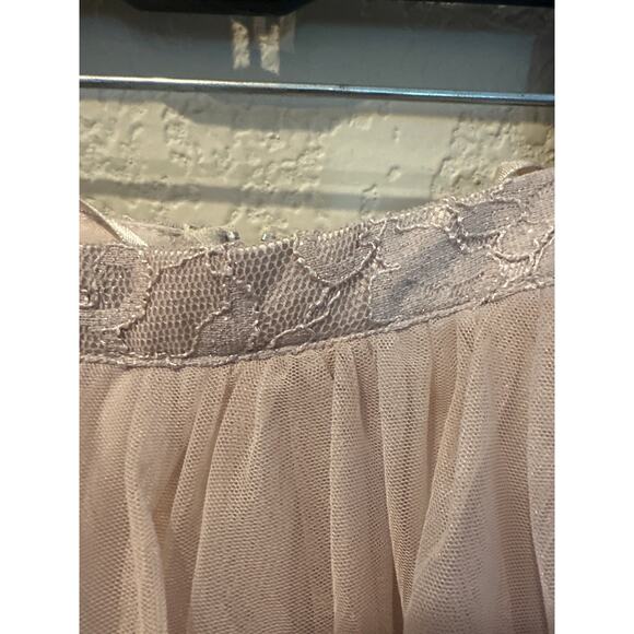 Women’s Sequin Hearts Tulled Fairy Mini Skirt. Size 3 - Picture 2 of 5